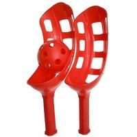 Pre-Sport Unisex-Youth Scoop Racket, Red, One Size