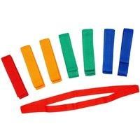 Pre-Sport Unisex (Pack 10) Team Bands Pack of 10 , blue, 100cm UK , White