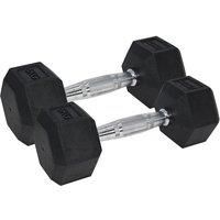 Urban Fitness PRO Hex Dumbbell - Rubber Coated (Pair)