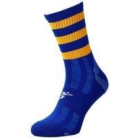 Precision Sports Socks Junior Mid Pro Hooped Royal/Amber 3-6