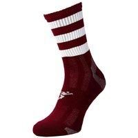 Precision Pro Hooped Gaa Mid Socks Junior Maroon/white 3-6