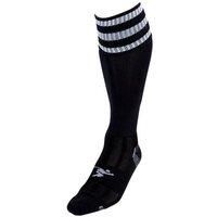 PT 3 Stripe Pro Football Socks Boys Black/White