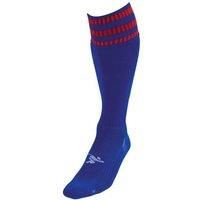 PT 3 Stripe Pro Football Socks Boys Royal/Red
