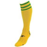 PT 3 Stripe Pro Football Socks LBoys Yellow/Green