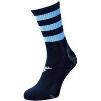 Precision Sports Socks Junior Mid Pro Hooped Navy/Sky J12-2