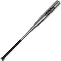 Midwest Adult Aluminium Bat - Silver/Black, 34 inch, multicolour, one size