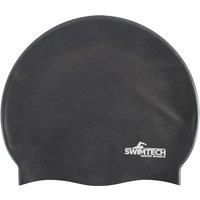 Swimtech Silicone Swim Cap Black