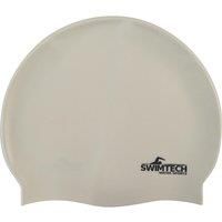 Swimtech Silicone Swim Cap White