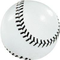 Onlyglobal Standard Stitched Practice Training Rounders Ball Official Size White, one size