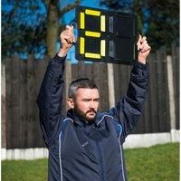 Precision Officials Substitutes Number Board - Black