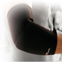 Precision Training Neoprene Elbow Support - Black/Red, X-large
