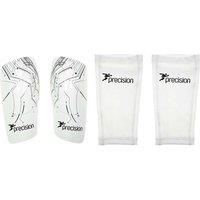 Precision Unisex/'s Pro Matrix Shinguards, White, M