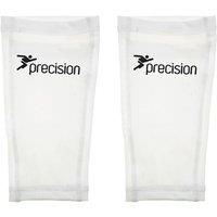 Precision Unisex/'s Pro Matrix Shinguard Sleeves, White, Small
