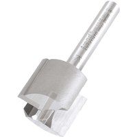 Trend Professional Straight Two Flute Router Cutter, 1/4 Inch Shank, 22mm Cut Diameter, Tungsten Carbide Tipped, 4/60X1/4TC