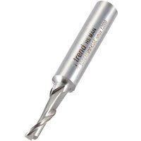 Trend TRE50058HSE Helical Plunge Bit 5mm Diameter x 8mm Shank HSSE Router Bit
