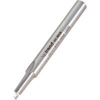 Trend 55/1X1/4HSS Aluminium & plastic cutter 6.3 mm diameter Router Bit