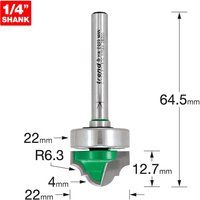 Trend C111X1/4TC 4mm Radius x 12.7mm Cut Broken Ogee Cutter