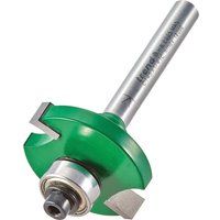 Trend C145X1/4TC Craft Pro 1/4" Shank One Piece Slotting Router Cutter Bit-C145X1/4TC-Diameter 31.8mm Cutting Length 6.3mm Bearing 12.7mm Tungsten Carbide Tipped