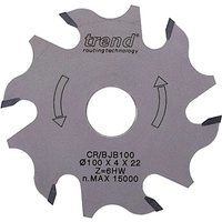 Trend CR/BJB100 Craft Biscuit Blade 100X6TX4MMX22MM
