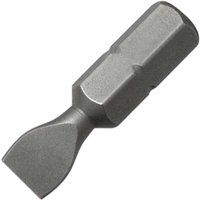 Trend SNAP/IS45/3 3 Pack 4.5mm x 0.6mm 25mm Long Insert Bits for Traditional Slotted Screws, Silver