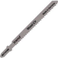 Trend JB/T101BR Jigsaw blade 100x2.5mm CV down-cut 5 pack