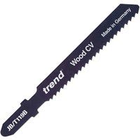 Trend Professional Jigsaw Blade - For plastics and acrylics, pack of 5