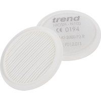 TREND STEALTH/1/5 5 x packs x air stealth safety respirator P3 mask filters