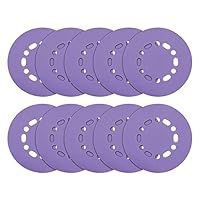 Trend Aluminium Oxide 150mm Random Orbit 180 Grit Abrasive Sanding Discs, AB/150/180A, Pack of 10