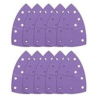 Trend AB/DET/120A Aluminium Oxide Delta Sanding Sheets, Pack of 10, 102 x 152mm, 120 grit