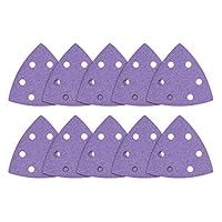 Trend AB/OSC/40Z Zirconium Delta Sanding Sheets, Pack of 10, 93mm, 40 grit