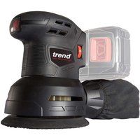Trend T18S/ROS125B 18V Cordless 125mm Random Orbital Sander (Bare Tool)