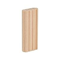 Trend 100pcs Beechwood Loose Tenons (6 x 40mm) for Woodworking, Joinery, and Furniture Framing, TEN/6X40/100