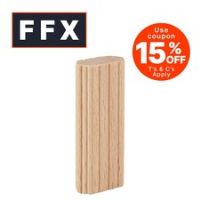 Trend TEN/10X50/50 10 x 50mm FSC Beechwood Loose Tenons 50pk