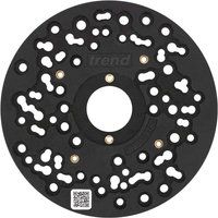 Trend Large Universal Plunge Router Sub-Base, 180mm, Enhanced Compatibility for 1/2 Inch Plunge Routers, UNIBASE/180