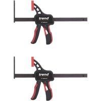 Trend PH/Clamp/QR Rail Clamp 9" (226mm) 2 Pack (244VW)