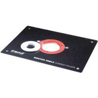 Trend Rigid Router Table Insert Plate, Thermoset Phenolic, Plate Size = 306 mm x 229 mm x 9.5 mm, RTI/PLATE