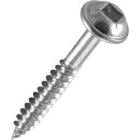 Trend PH/7X30/500 Pocket Hole Screw Fine x500 NO7X30MM, Black