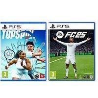 Playstation 5 Topspin 2K25 & Ea Sports Fc 25