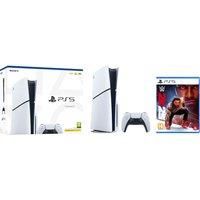 Playstation 5 Disc Console & Wwe 2K25