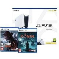 Playstation 5 Disc Console With The Last Of Us Part Ii Remastered & Rise Of The Ronin