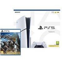 Playstation 5 Disc Console &Ndash; 1Tb & Monster Hunter Wilds