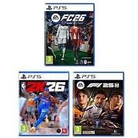 Playstation 5 Ea Sports Fc 26 + Nba 2K26 + F1 25