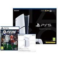 Playstation 5 Digital Edition &Ndash; 825Gb With Ea Sports Fc 26 & Disc Drive