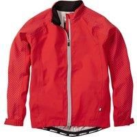 Madison Sportive Hi-Viz Youth Waterproof Jacket Flame Red