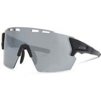 Madison Stealth Cycling Glasses - Matt Black / Silver Mirror