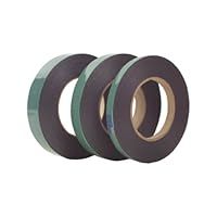 MAPLIN DOUBLE SIDED FOAM ADHESIVE TAPE 25mm x 10m ROLL BLACK