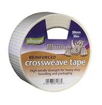 50MM X 50M ULTRATAPE CROSSWEAVE Tape - Rhino