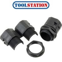 Polypropylene Flexible Conduit Fitting Pack 20mm Black