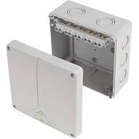 IP65 57A 11-Terminal Weatherproof Outdoor Adaptable Box 140 x 79 x 140mm (13096)