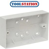 PVC Conduit Pattress 2 Gang 32mm
